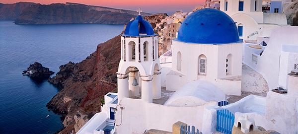 Santorini is thought to be the home to the lost city of Atlantis